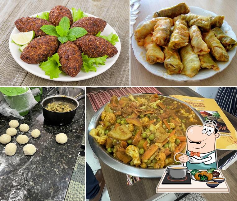 Falafels em Shankari Cursos de Culinária Vegetariana