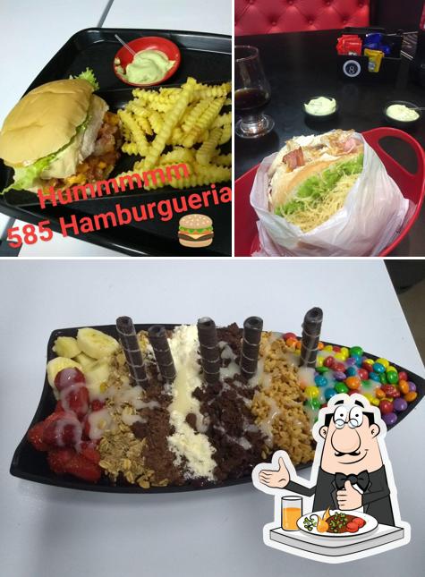 Comida em 585 Hamburgueria