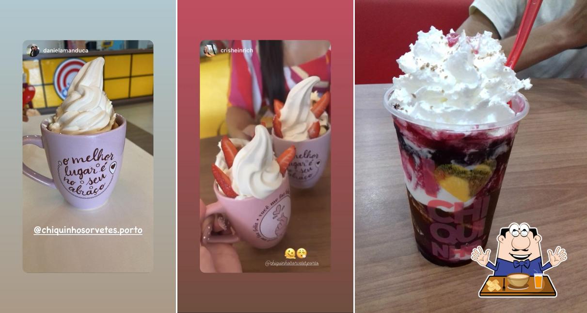 Comida em Chiquinho Sorvetes