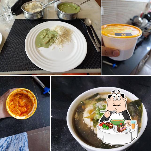 Hot and sour soup at Cafe 1st Story - Fairfield by Marriott Chennai Mahindra World City