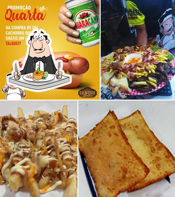 Platos en Sancho Lanches