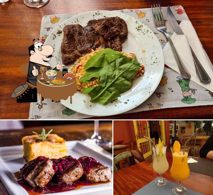 Comida em Bistrô Vinho com Arte