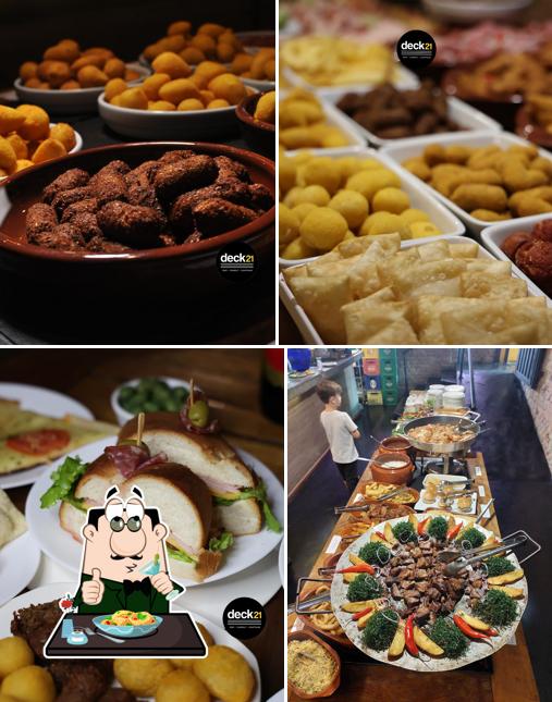 Comida em Deck 21