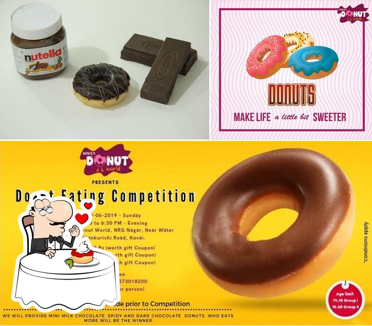 Enjoy one of the desserts