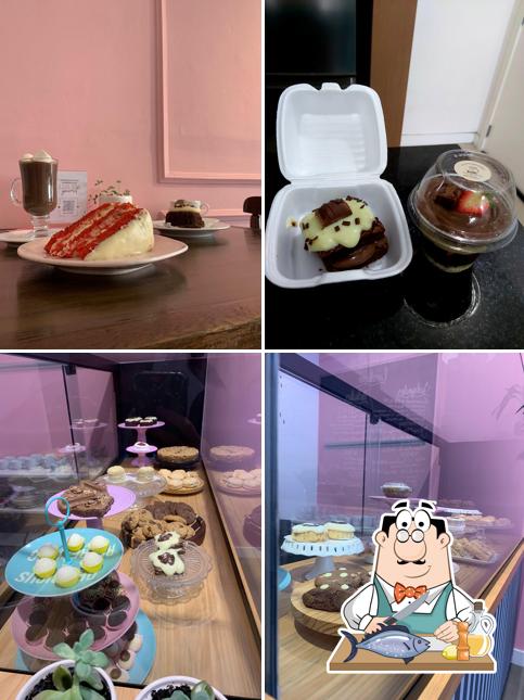 Salmão grelhado em Luly´s Confeitaria Gourmet