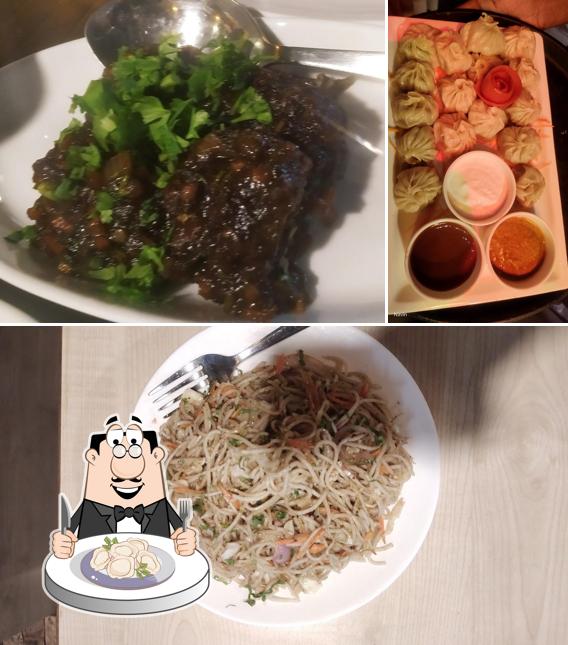 Dumplings at BODHIGRAM Cafe & Restaurant