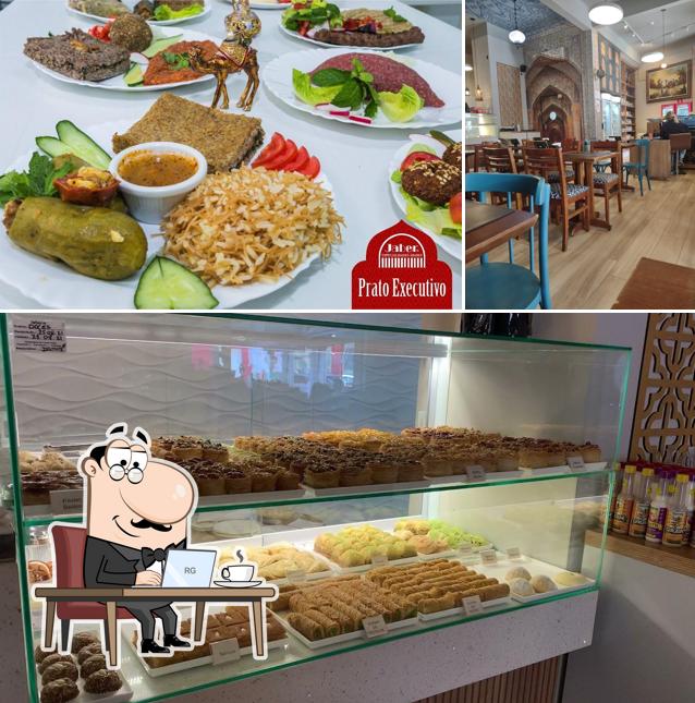 Veja imagens do interior do Jaber especialidades árabes VILA NOVA