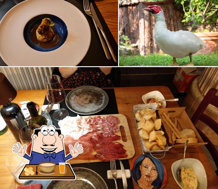 Prosciutto crudo al Hosteria del Vapore