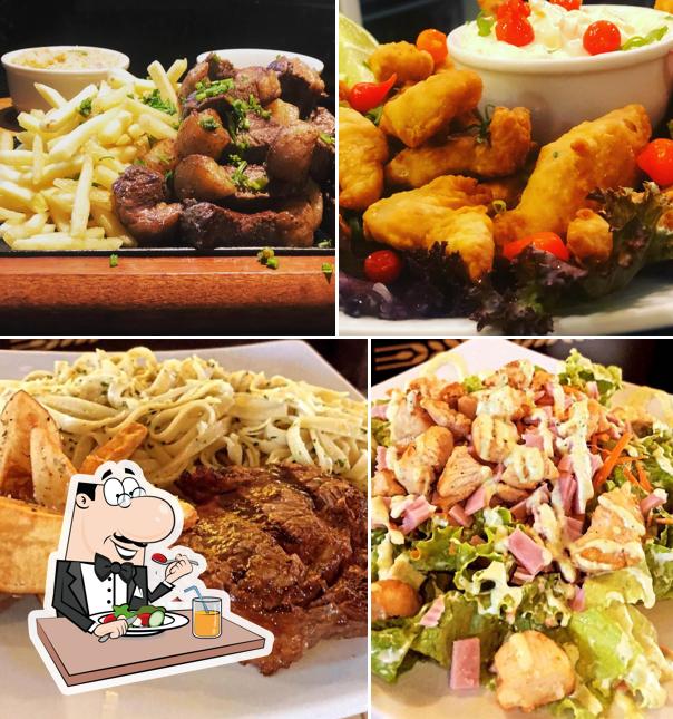 Comida em Cevada e Brasas