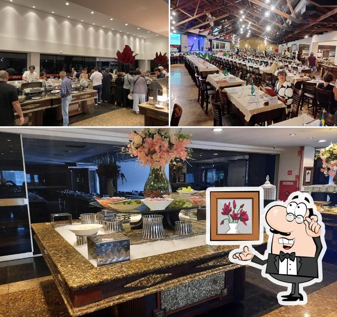 Veja imagens do interior do Rafain Churrascaria Show