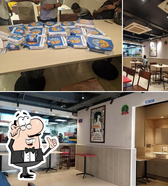 Check out how Domino's Pizza Thudiyalur, Coimbatore looks inside