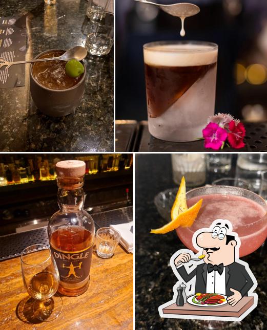 Mousse de chocolate em Mykola Lab Bar