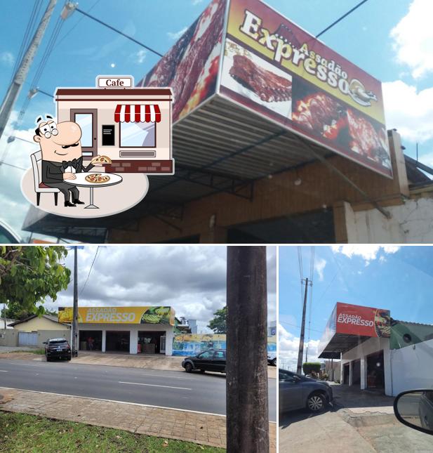 Veja imagens do exterior do ASSADAO EXPRESSO 1