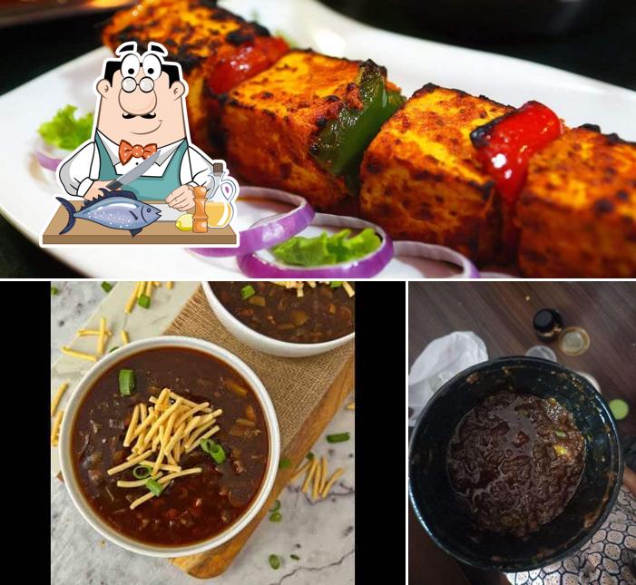 Grilled salmon at OSO PURVANCHALI RESTAURANT