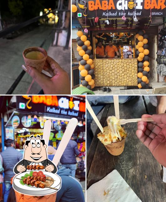 Food at Baba Chai Bar