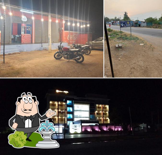 The exterior of Kushi Restaurant