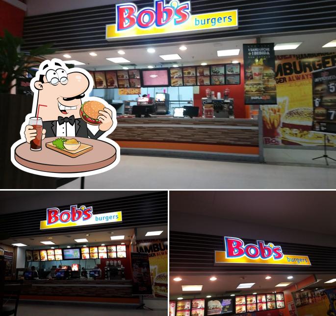 Hambúrguer em Bob's Burger - Shopping Luziânia
