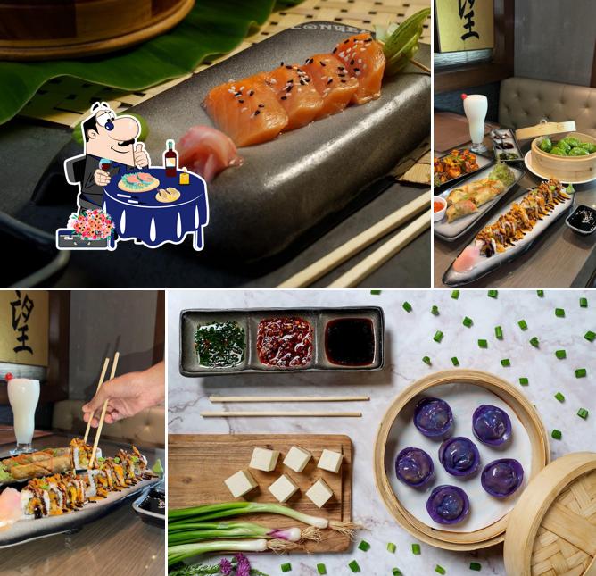 Sashimi at Congee Restaurant