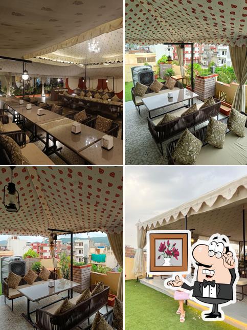 The interior of Daglaa The Terrace Rooftop Restaurant