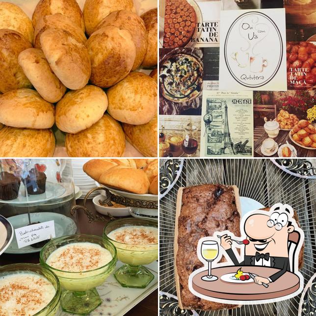 Platos en Oui com Uai Quituteria e Café