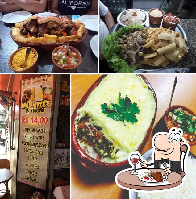 Casa Do Norte Tradição serve pratos de carne