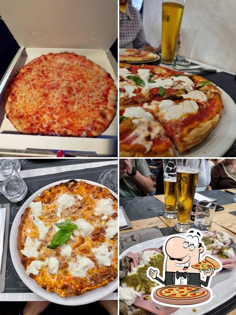 Prenez de nombreux genres de pizzas