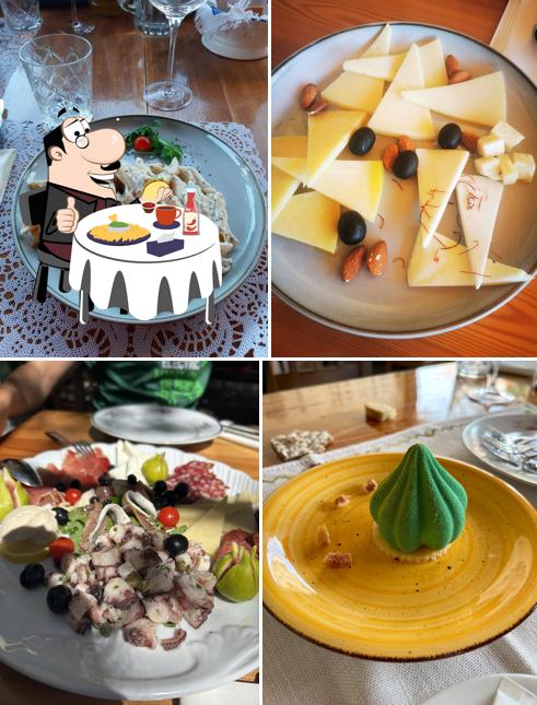 Piatto di formaggi al Tavern Zbondini