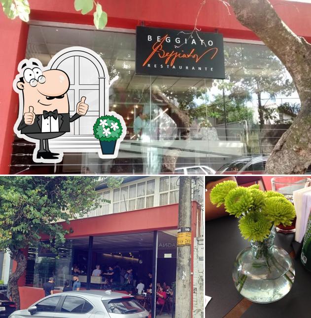 O exterior do Beggiato Restaurante