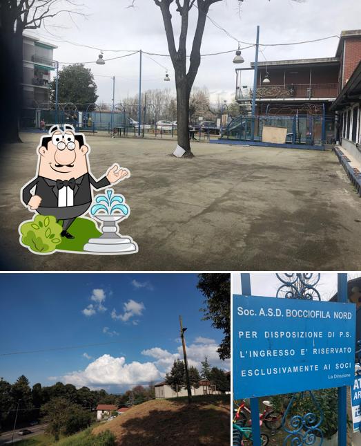 Gli esterni di Società Bocciofila Nord “Ciaparat”