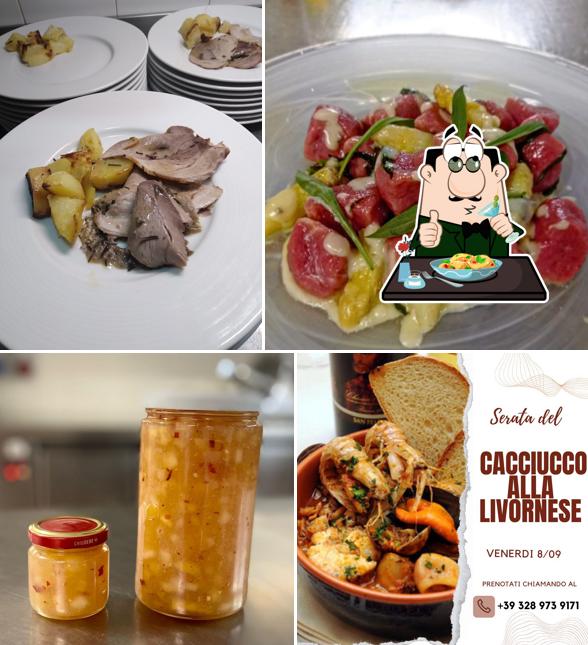 Platti al Osteria Dall'Oste Toscano