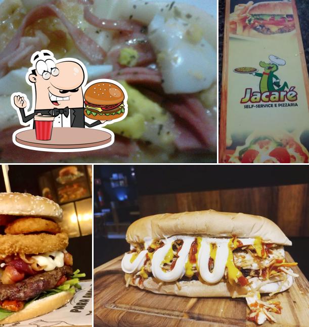 Hambúrguer em Jacaré Self Service e Pizzaria