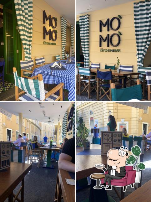 Gli interni di Mò Mò