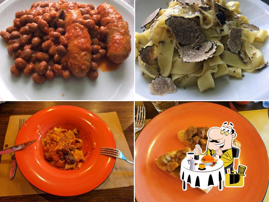 Platti al osteria del castello