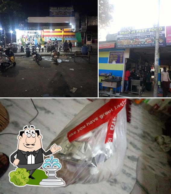 The exterior of Shah Ji Fast Food