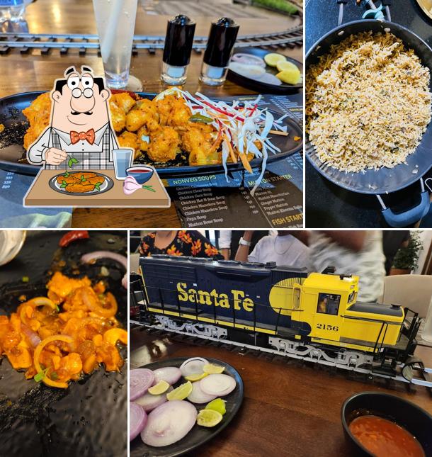 Chicken wings at Jagavi's Kritunga Train Restaurant