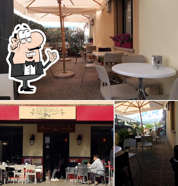 Gli interni di Le Bistró