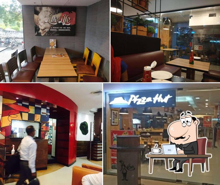 Check out how Pizza Hut looks inside