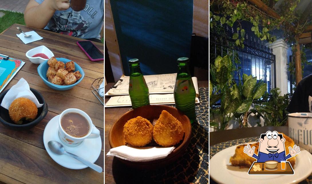 Platos en Refúgio Café E Bar