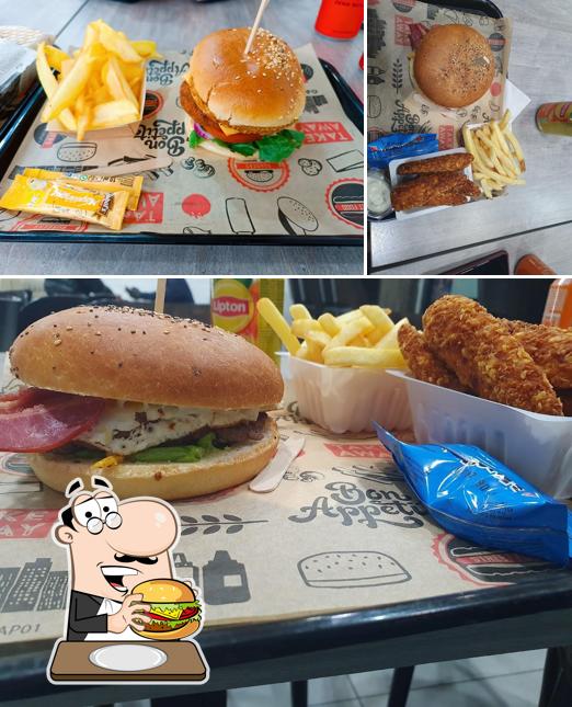 Commandez l'un des hamburgers offert par Tacos Burger Differdange
