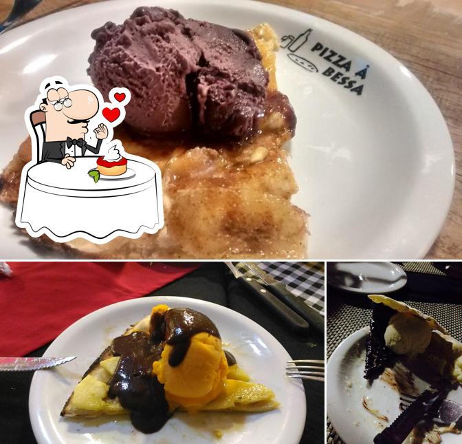 Não esqueça de experimentar uma sobremesa no Pizza à Bessa - Asa Sul
