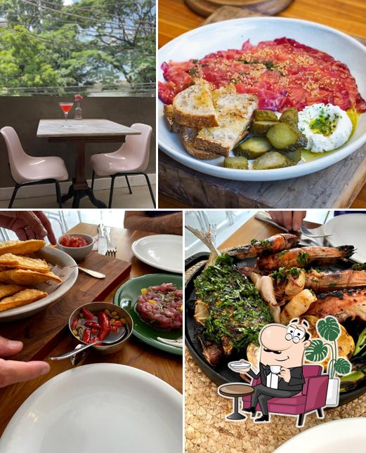 O interior do Arlete Bar e Mercearia