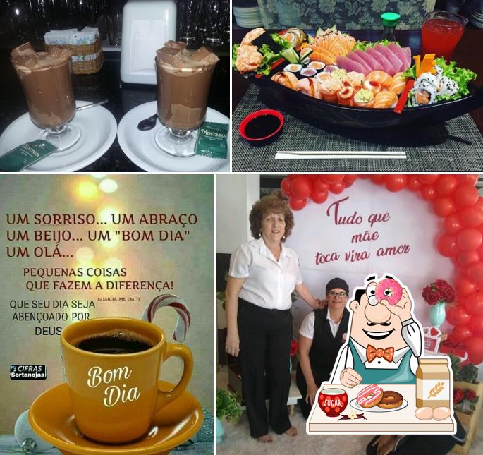 Barão Restaurante serve uma seleção de sobremesas