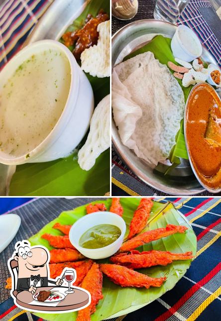 Order meat dishes at Hotel Suraksha