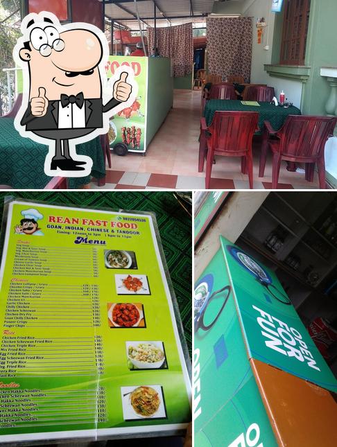 See this pic of Rean Fast Food