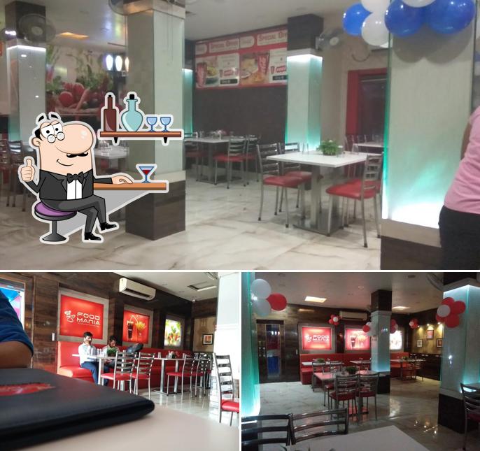 The interior of The Food Mania