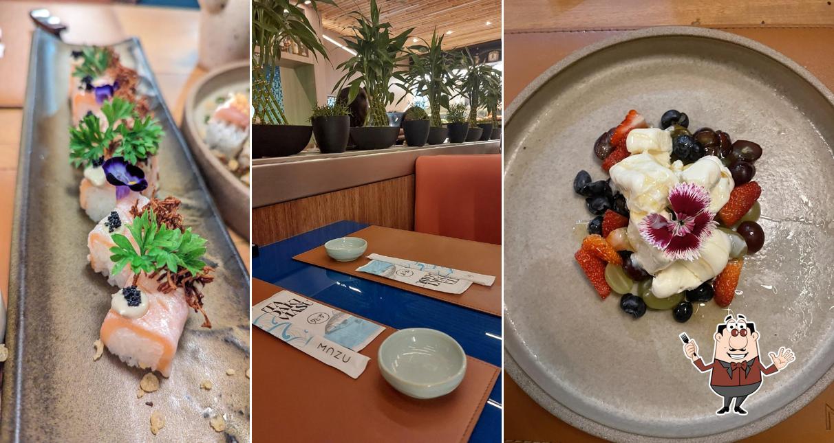 Comida em Mazu Japanese Cuisine
