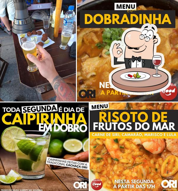 Comida em Bar do Ori