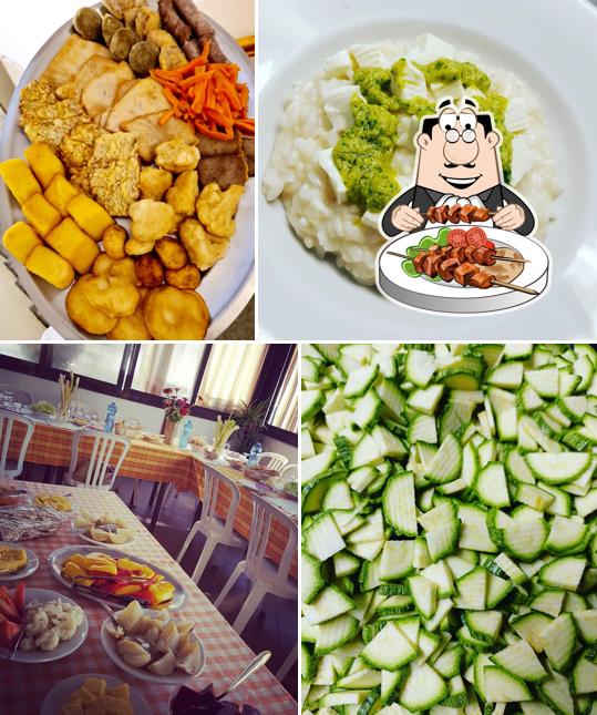 Cibo al Trattoria dei Cacciatori