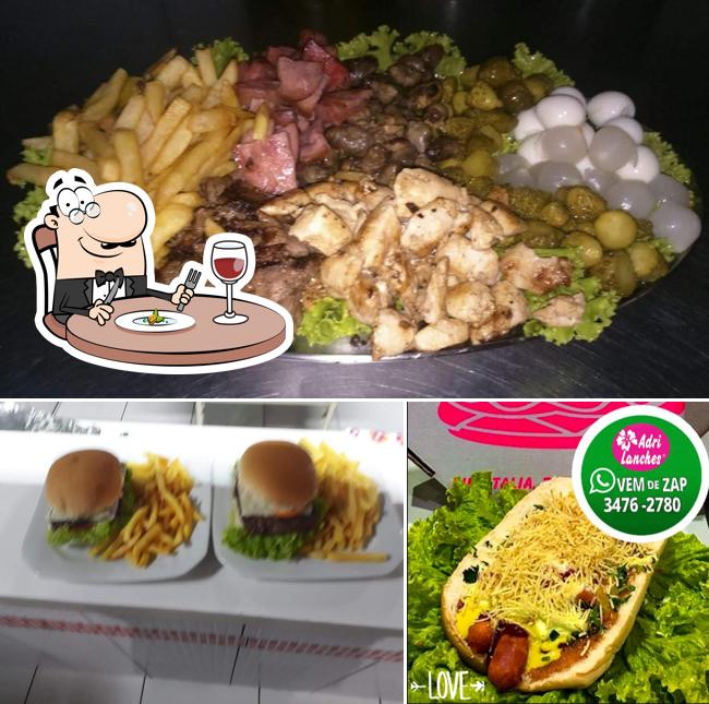 Comida em Adri Lanches