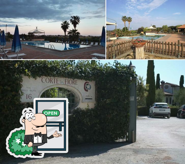 Puoi goderti l'aria fresca dal dehors di Agriturismo Corte in Fiore